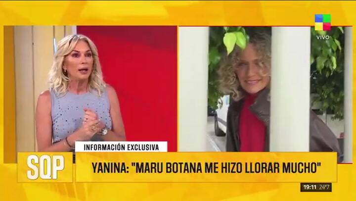 Yanina Latorre contó su verdad detrás de la pelea con Maru Botana