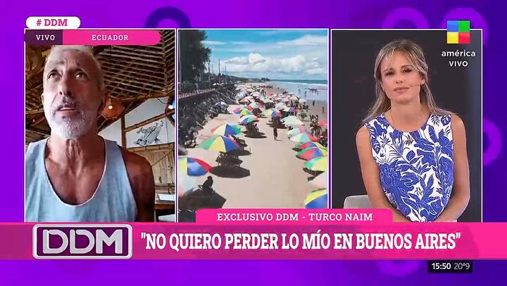 El Turco Naim hablo desde Ecuador sobre la relacion con su hija