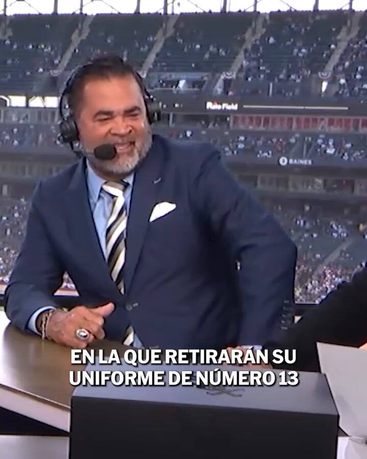 Ozzie Guillén rompió en llanto en vivo al saber que los White Sox retirarán su número