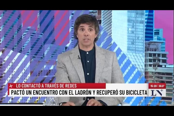 Un muchachó recuperó su bicicleta robada tras pactar con los ladroes un encuentro.