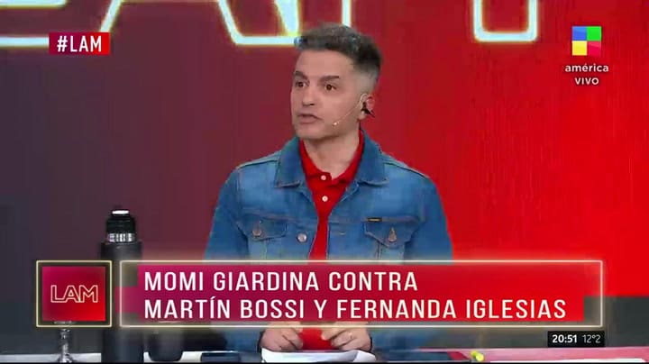 Fernanda Iglesias habló sobre su relación con Martín Bossi