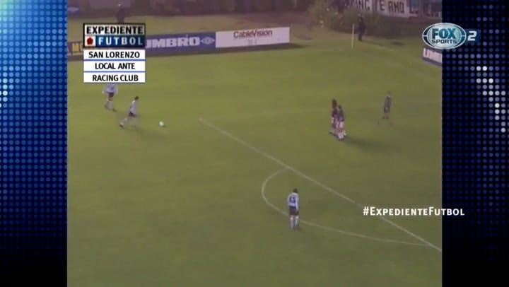 El gol de Martín Mandra a San Lorenzo