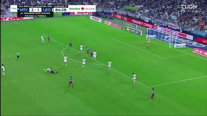 lucas ocampos pelea monterrey león méxico