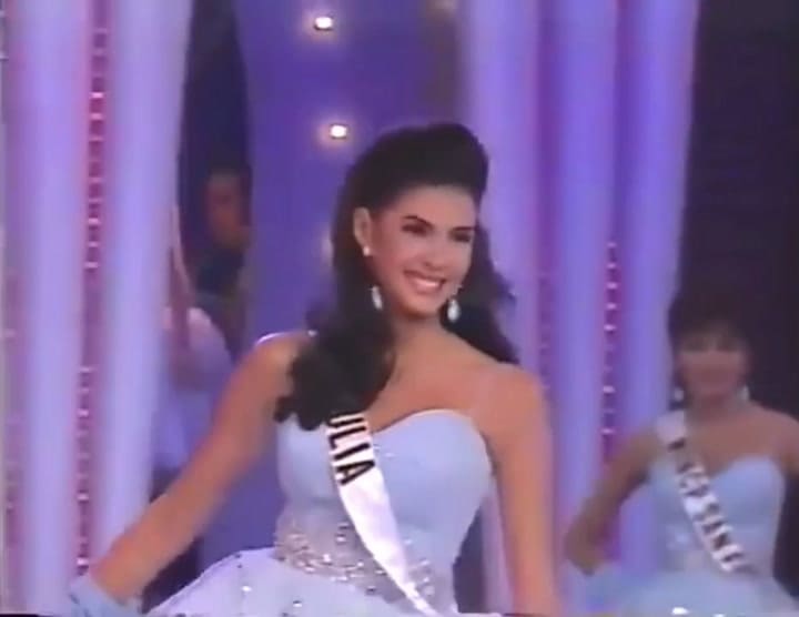 El paso de Patricia Fuenmayor en Miss Venezuela