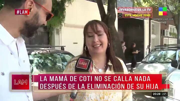 Lorena, mamá de Coti, habló con LAM (América)