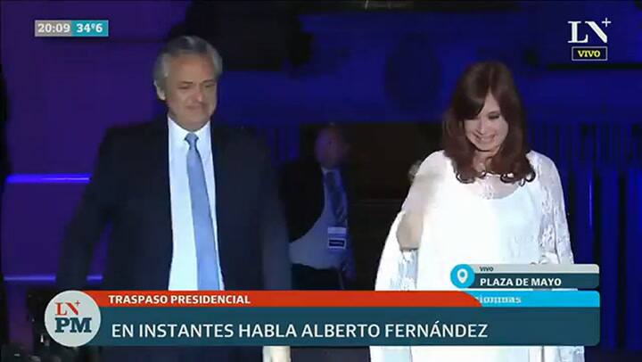 Discurso de Cristina Kirchner, vicepresidenta, en Plaza de Mayo