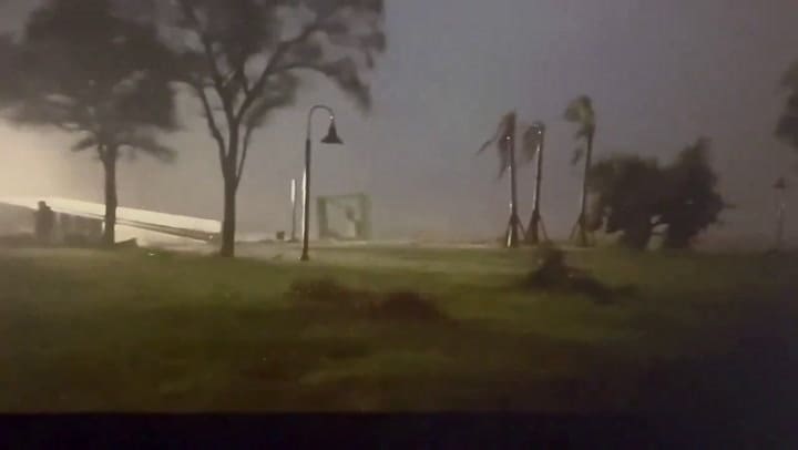 Destrozos Milton en Florida