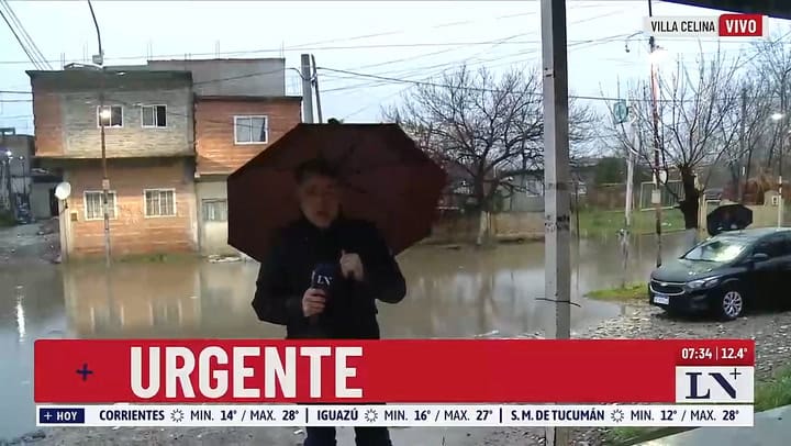 La Matanza inundada