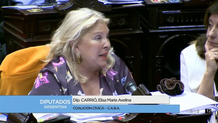 Elisa Carrió amenazó a Axel Kicillof: el próximo sos vos