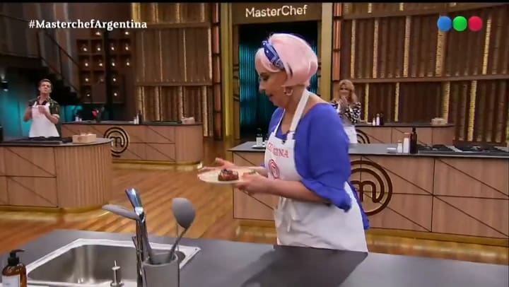 Georgina Barbarossa recibió la peor devolución en la historia de MasterChef - Fuente: Telefe