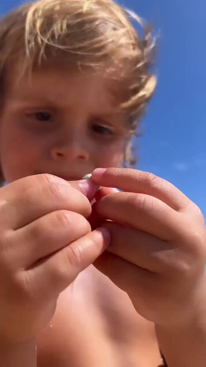 Zaira Nara está de vacaciones en México junto a sus hijos