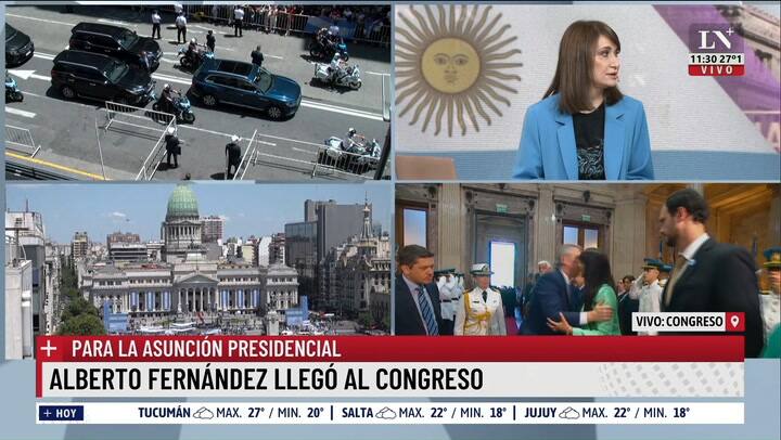 La reaccion de Maria Laura Santillan al gesto de Cristina