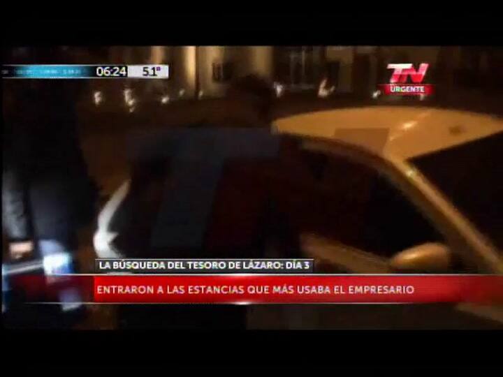 Encuentran dinero escondido en una propiedad de Lázaro Báez