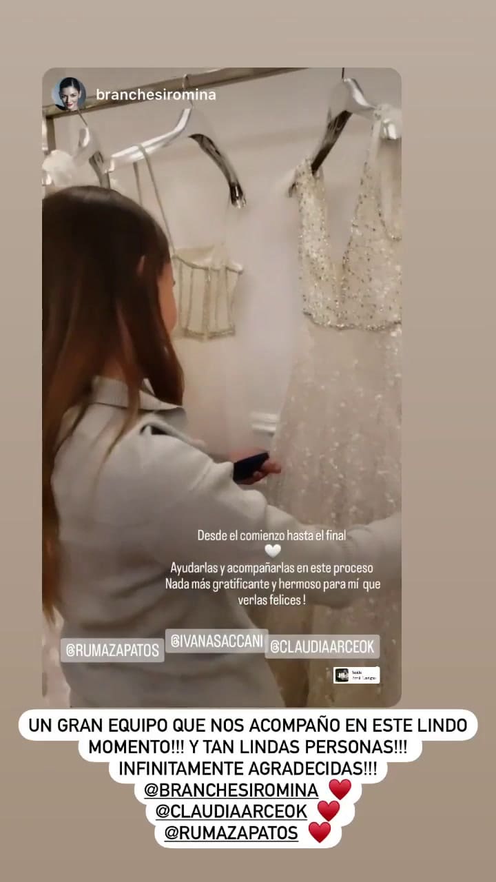 Francesca, la hija de Estevanez y Sacanni cumplió 15 años (Video: Instagram @ivanasaccani)