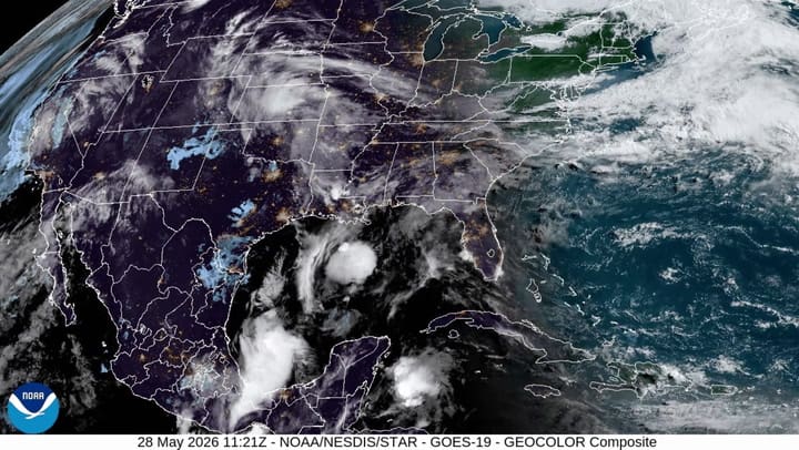 Satélite De La NOAA Hoy