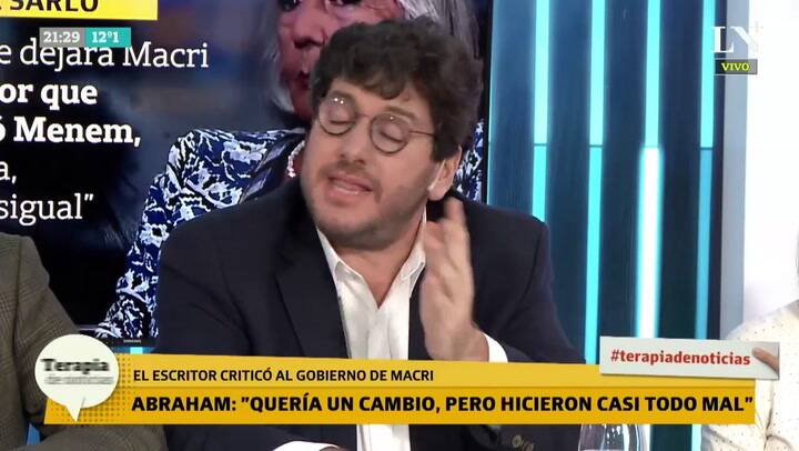 La respuesta de Avelluto a los dichos de Tomás Abraham