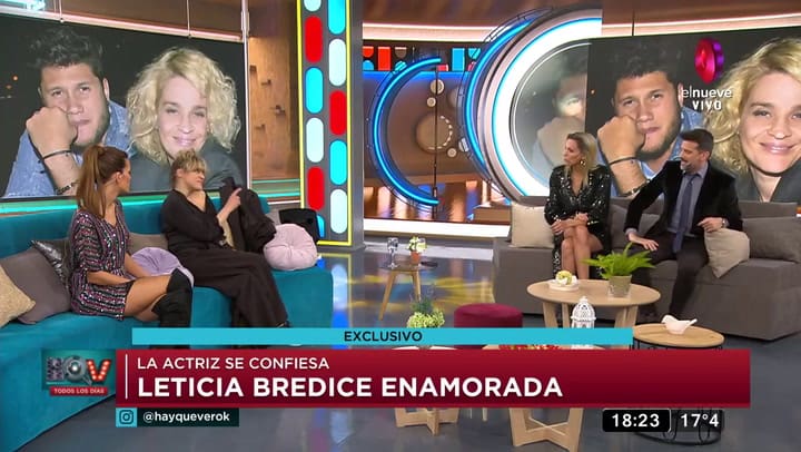 Leticia Bredice: 'Tenía un poster de Germán palacios en mi cuarto' - Fuente: el nueve