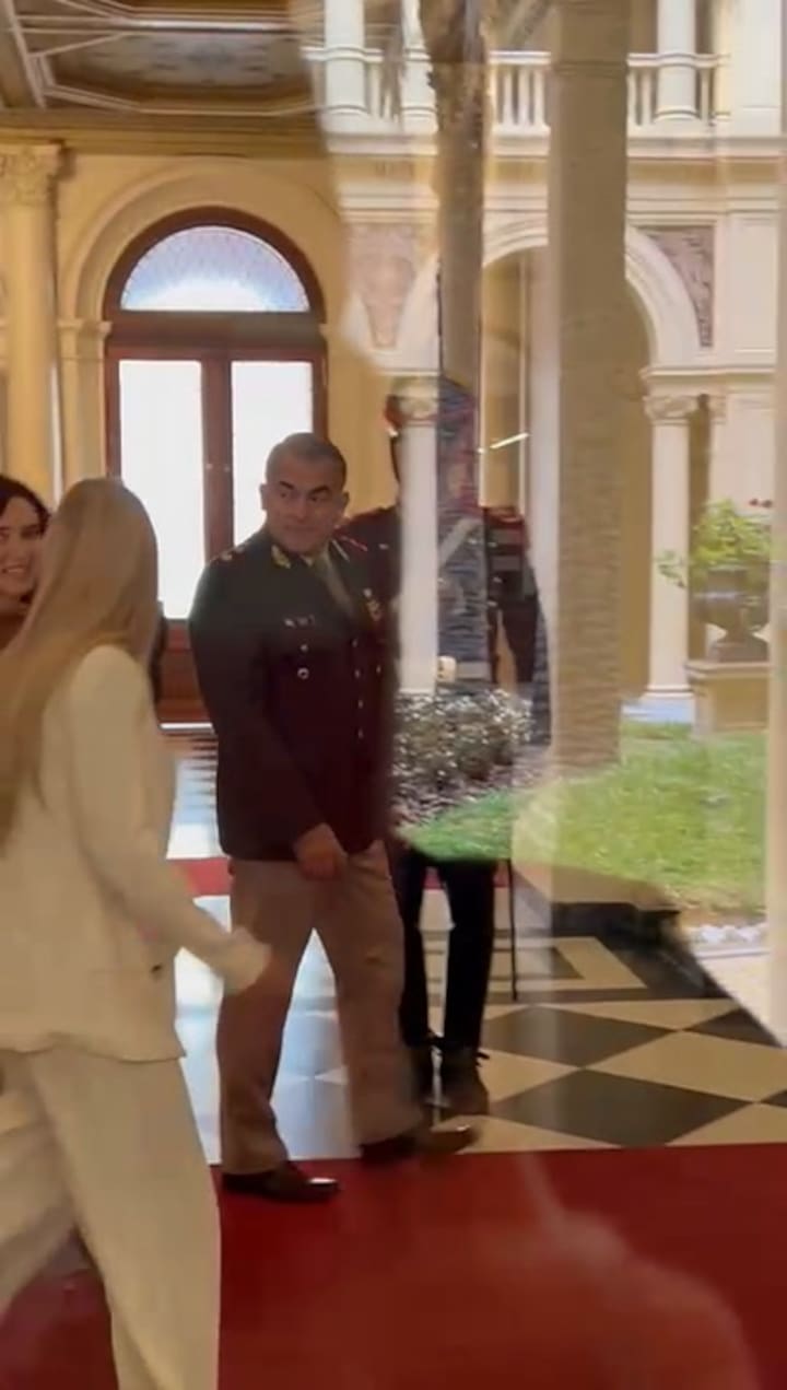 Isabel Díaz Ayuso en Casa Rosada