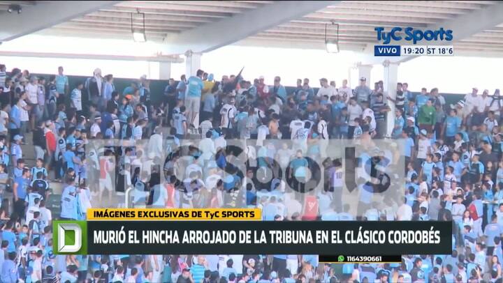 La brutal golpiza que sufrió el hincha Emanuel Balbo en la tribuna de Belgrano