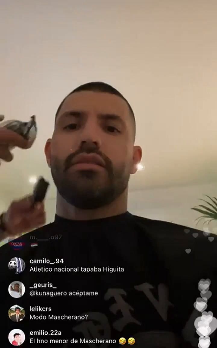 El vivo del Kun y el comentario sobre Cristiano Ronaldo