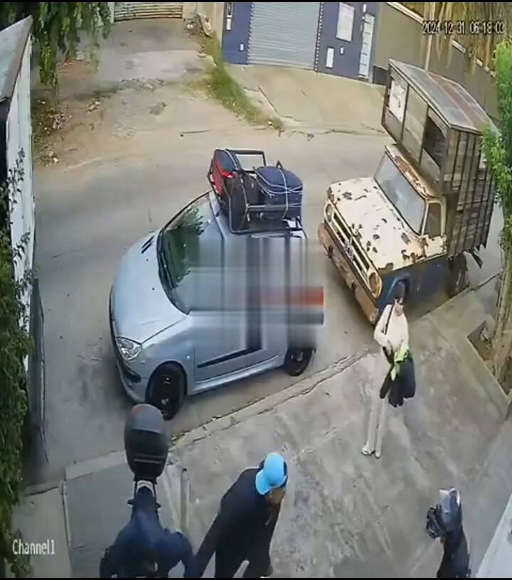 La Tablada- Una banda musical fue asaltada a mano armada mientras salía del garage para comenzar su gira