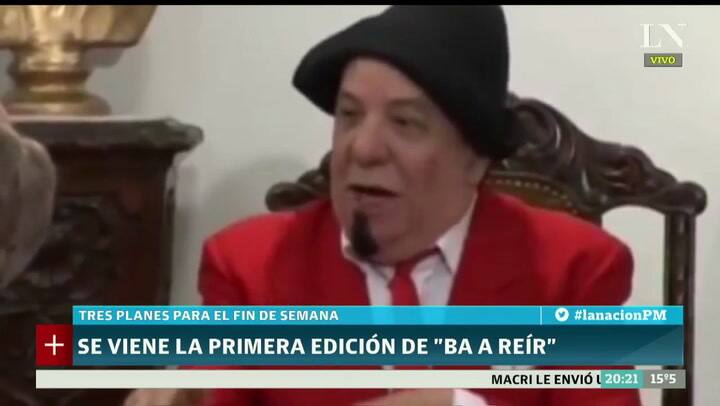 Las opciones más entretenidas para el fin de semana incluyen humor, cuentos y música al aire libre