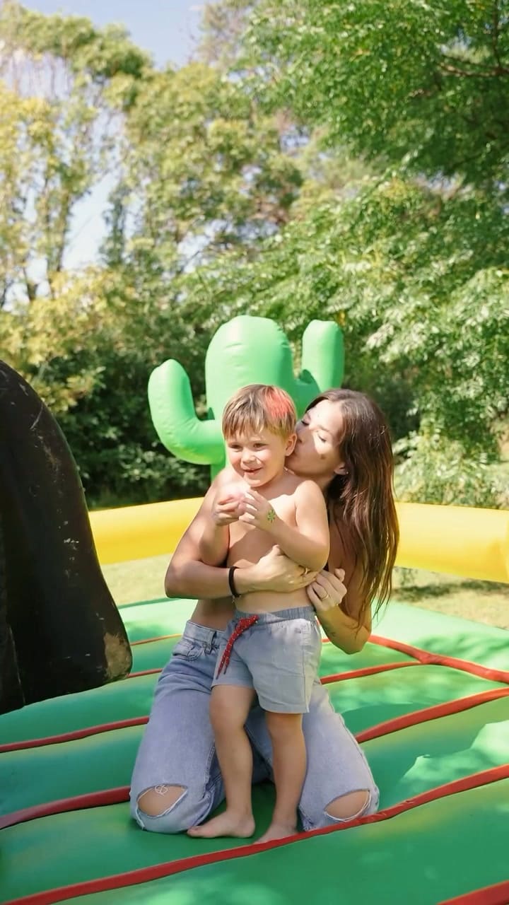 La China Suárez compartió un video del festejo familiar