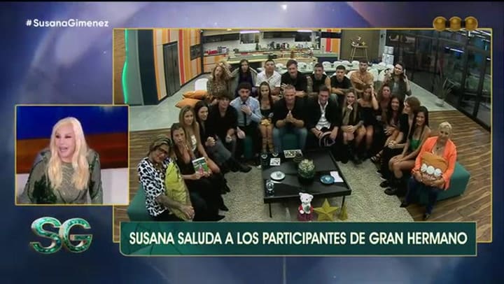 Susana Giménez y Santiago del Moro hablaron en directo con los participantes de Gran Hermano