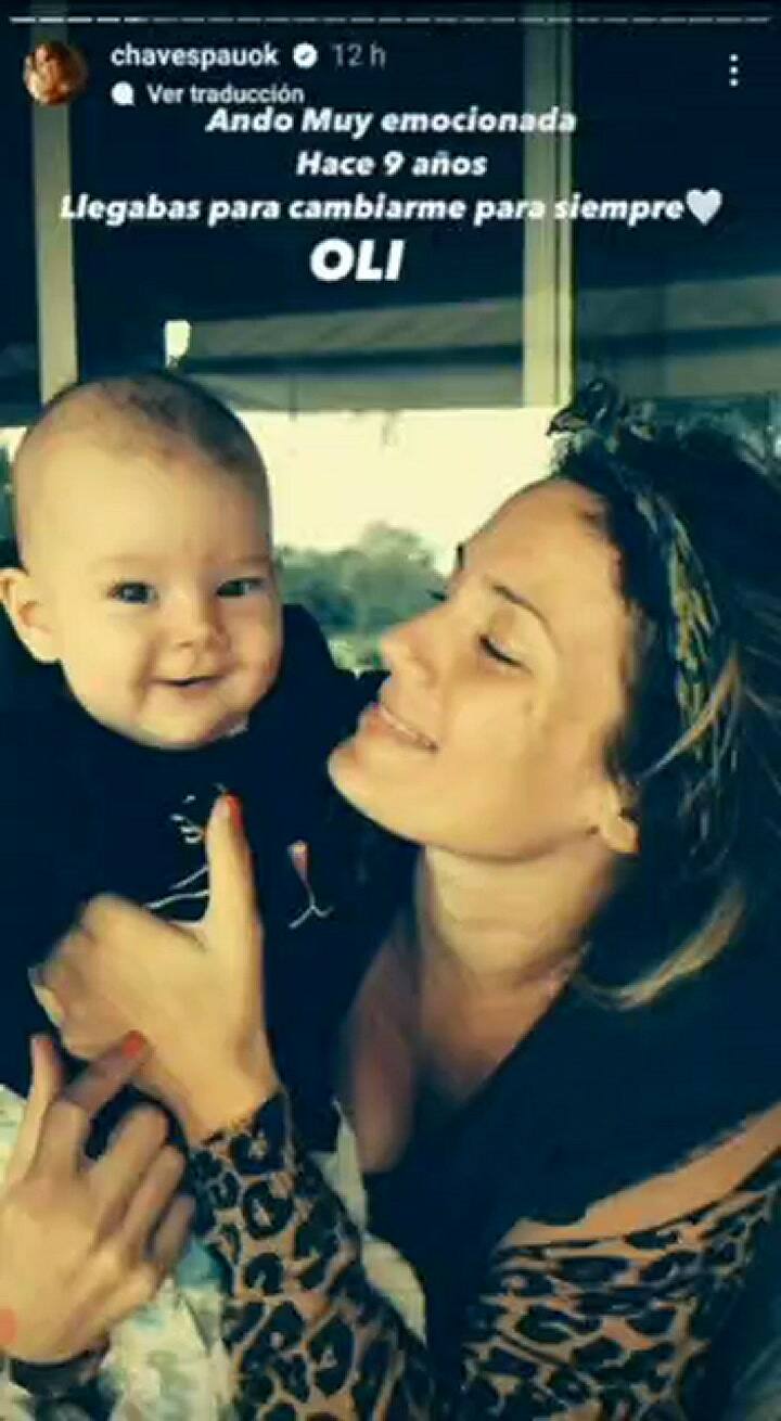 Paula Chaves celebró el cumpleaños de su hija y sorprendió al mostrar una particular foto