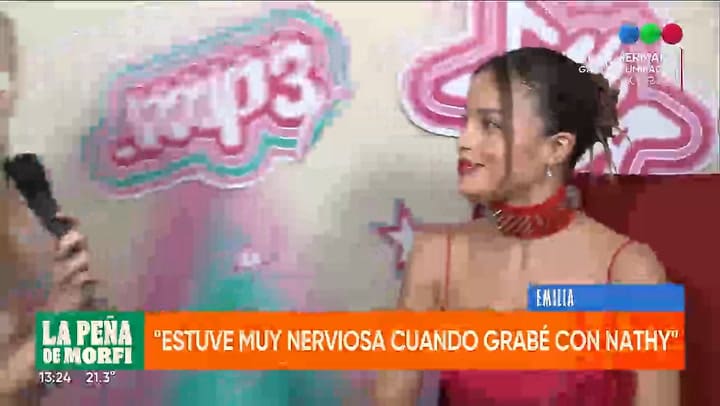 Emilia Mernes se sincero sobre el motivo de una de sus nuevas canciones: "La grabe llorando"