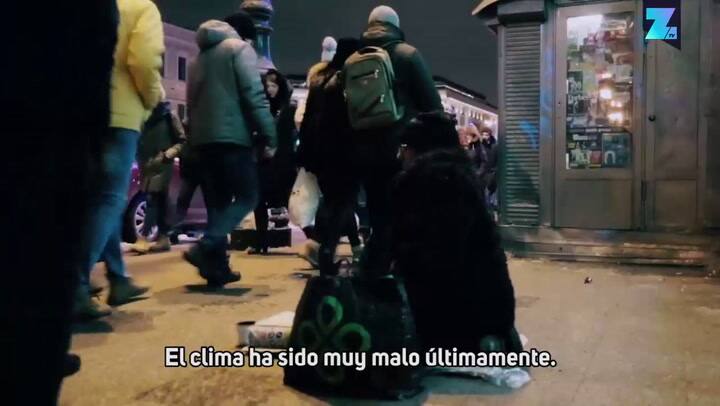 El héroe de las frías calles de San Petersburgo