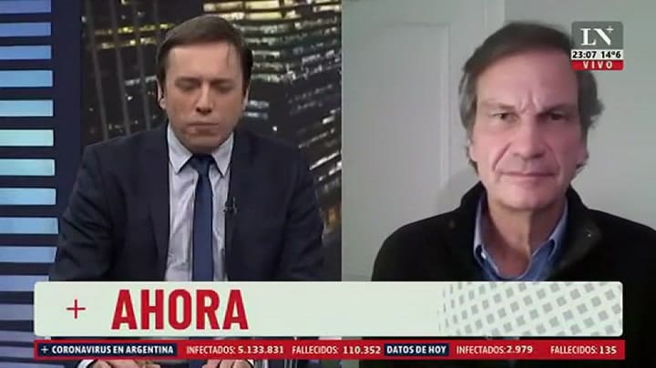 La predicción de Conrado Estol a partir del “paciente cero” que anuncia lo que puede pasar en los próximos dos meses
