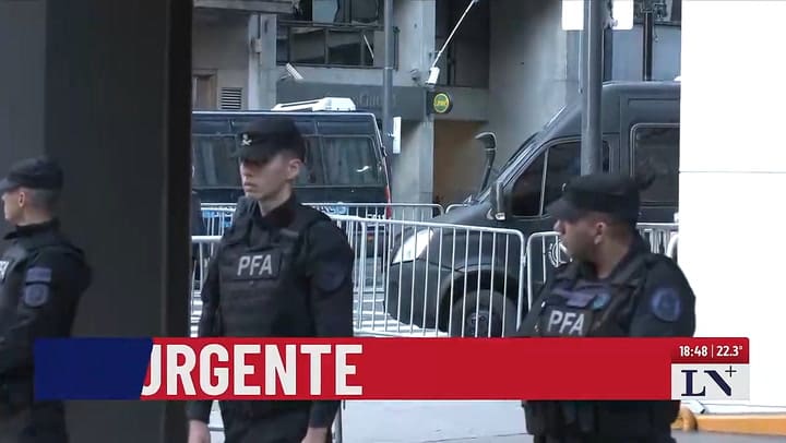 La llegada de Milei al bunker libertario