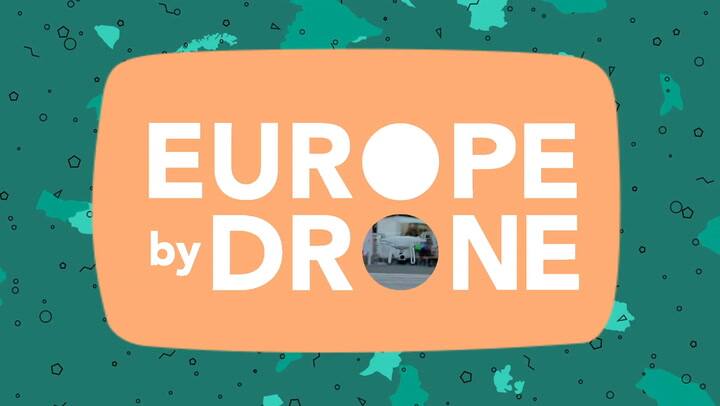 Belgrado, visto desde un drone - Fuente: Europe by drone