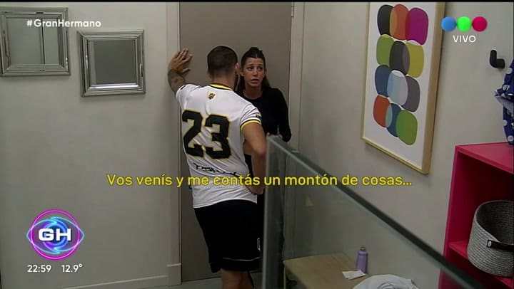 Juliana y Maxi tuvieron una fuerte pelea