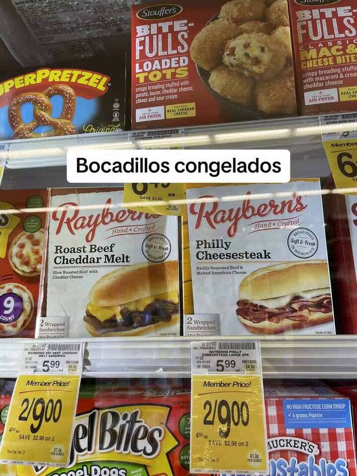 Es hispana, vive en EE.UU. y mostró los artículos más raros que encuentra en los supermercados de ese país