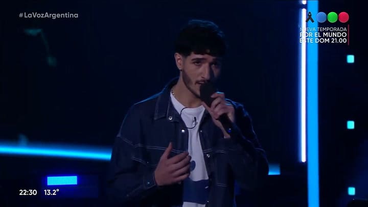 Lucas Barros y Thomas Dantas protagonizaron una Batalla en La Voz Argentina bajo la supervision de Luck Ra