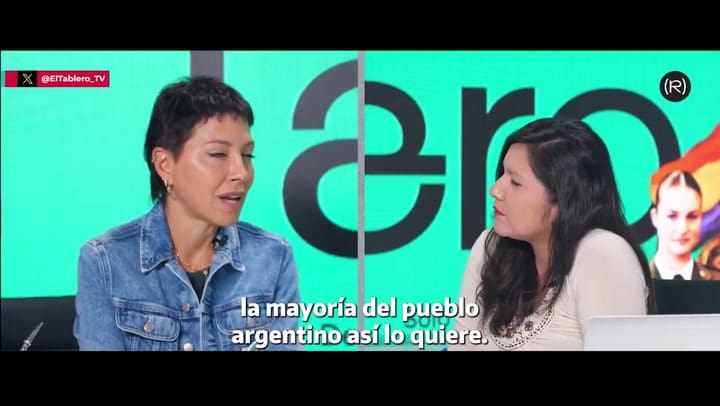 Mayra Mendoza sobre Cristina Kirchner desde España