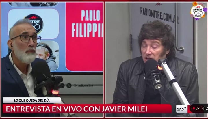 Milei, sobre el ajuste en los sueldos del Poder Ejecutivo