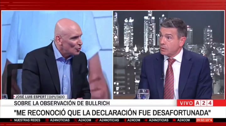 La particular respuesta de José Luis Espert