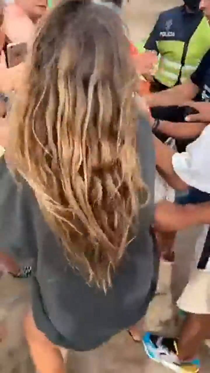 El conflicto entre un grupo de playeros y los Agentes Municipales en Pinamar