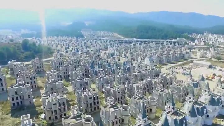 El pueblo de castillos árabes que quedó abandonado