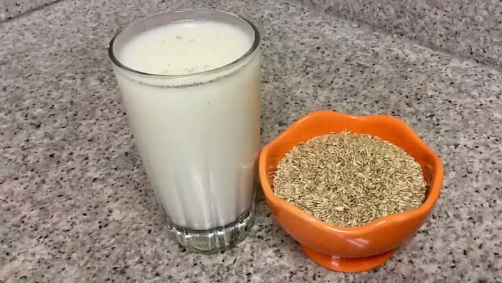 Leche de alpiste: preparación