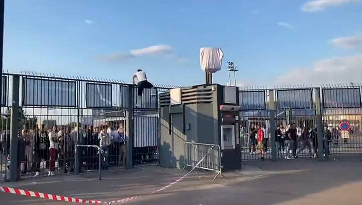 Caos en la final de la Champions League