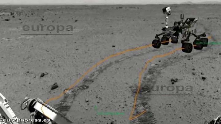 Cómo se ve la Tierra desde Marte