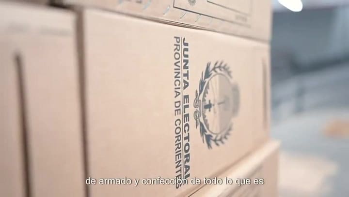 Los preparativos para las elecciones de Corrientes 2025