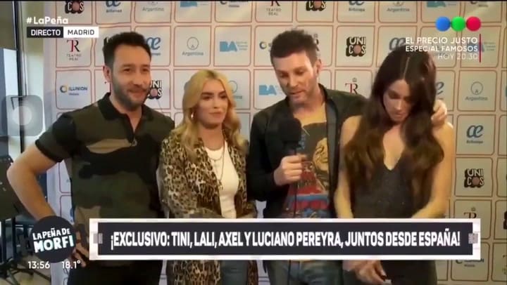 Según algunos usuarios en las redes, este momento incomodó a Tini Stoessel - Fuente: Telefé