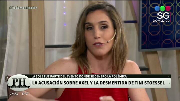 La Sole fue parte del evento donde se generó la polémica - Fuente: telefe