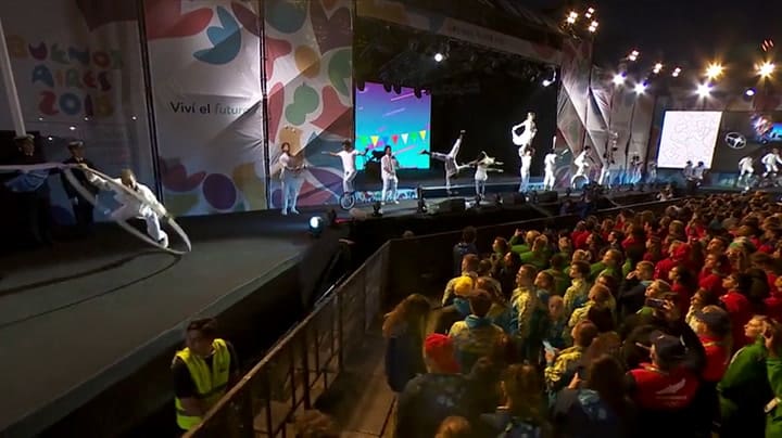 Ceremonia de Clausura de los JJOO de la Juventud - Gentileza: COI