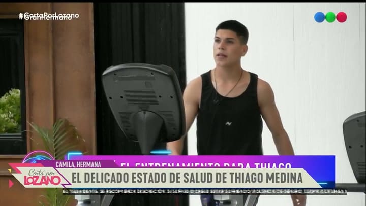 Camilota reveló la emotiva reacción de Thiago Medina: “Nos escucha”